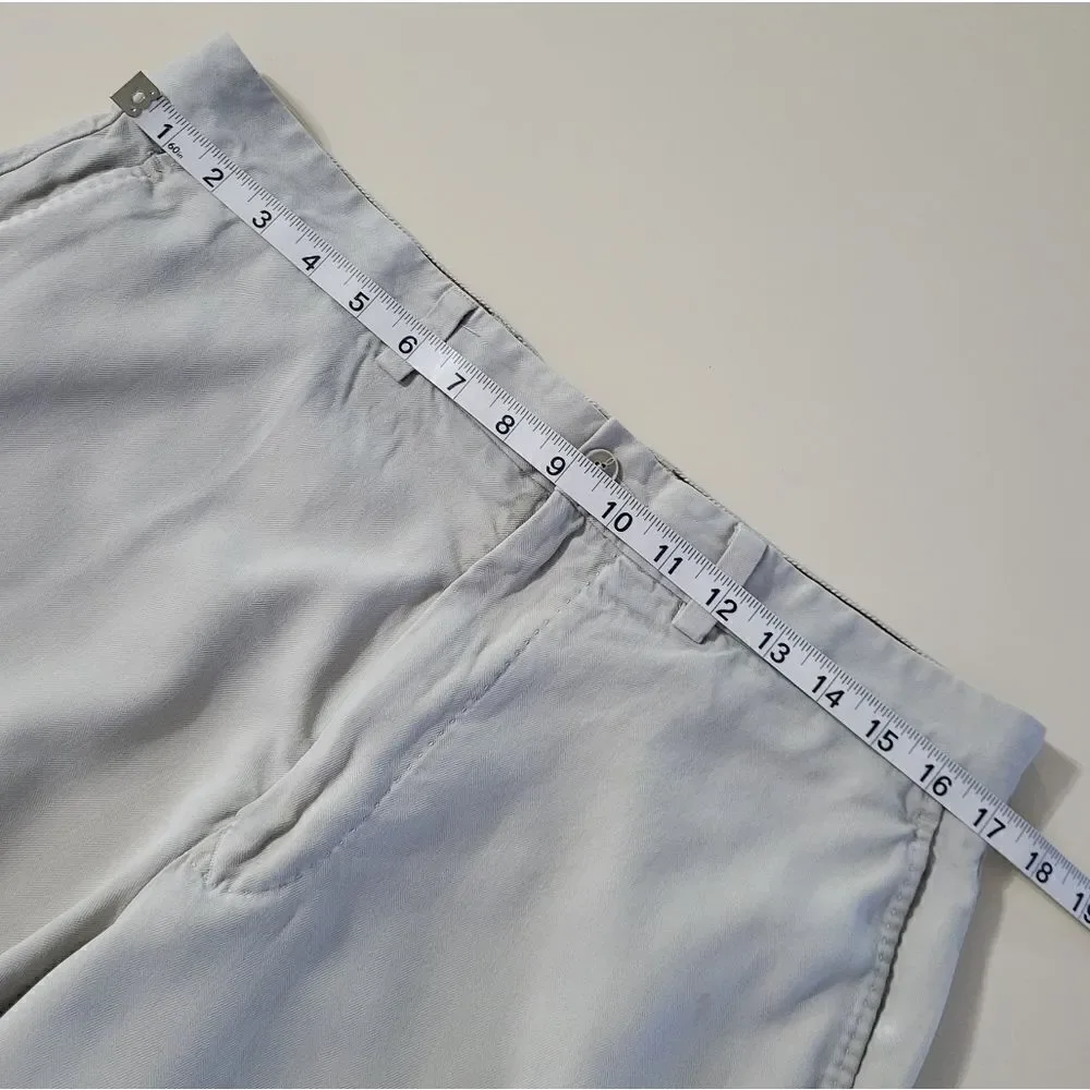 Tommy Bahama Men's Silk Cotton Light Tan Dress Shorts